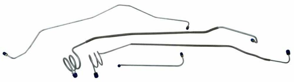 1981-1987 Chevrolet 1/2 Ton Truck Front Brake Line Set 2WD Power Brakes FBL428