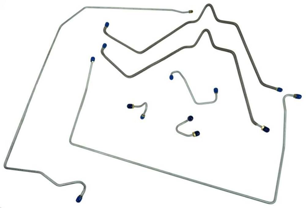 1967-1969 Chevrolet/GMC 1/2 Ton Truck Front Brake Line Set FBL434