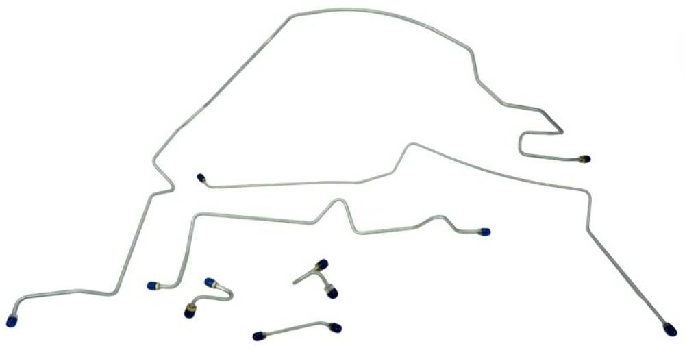 Fits 1970 Chevrolet/GMC Truck Front Brake Line Set FBL441