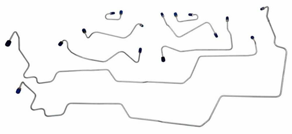 Fits 1969 Full Size Ford Front Brake Line Set FBL615