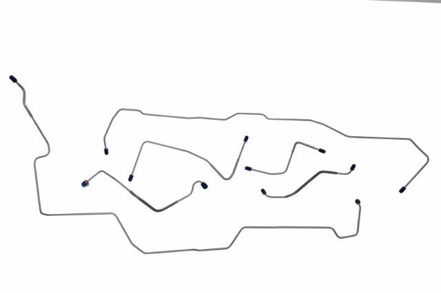 Fits 1970-1971 Ford Torino/Fairlane Front Brake Line Set Power Disc FBL616