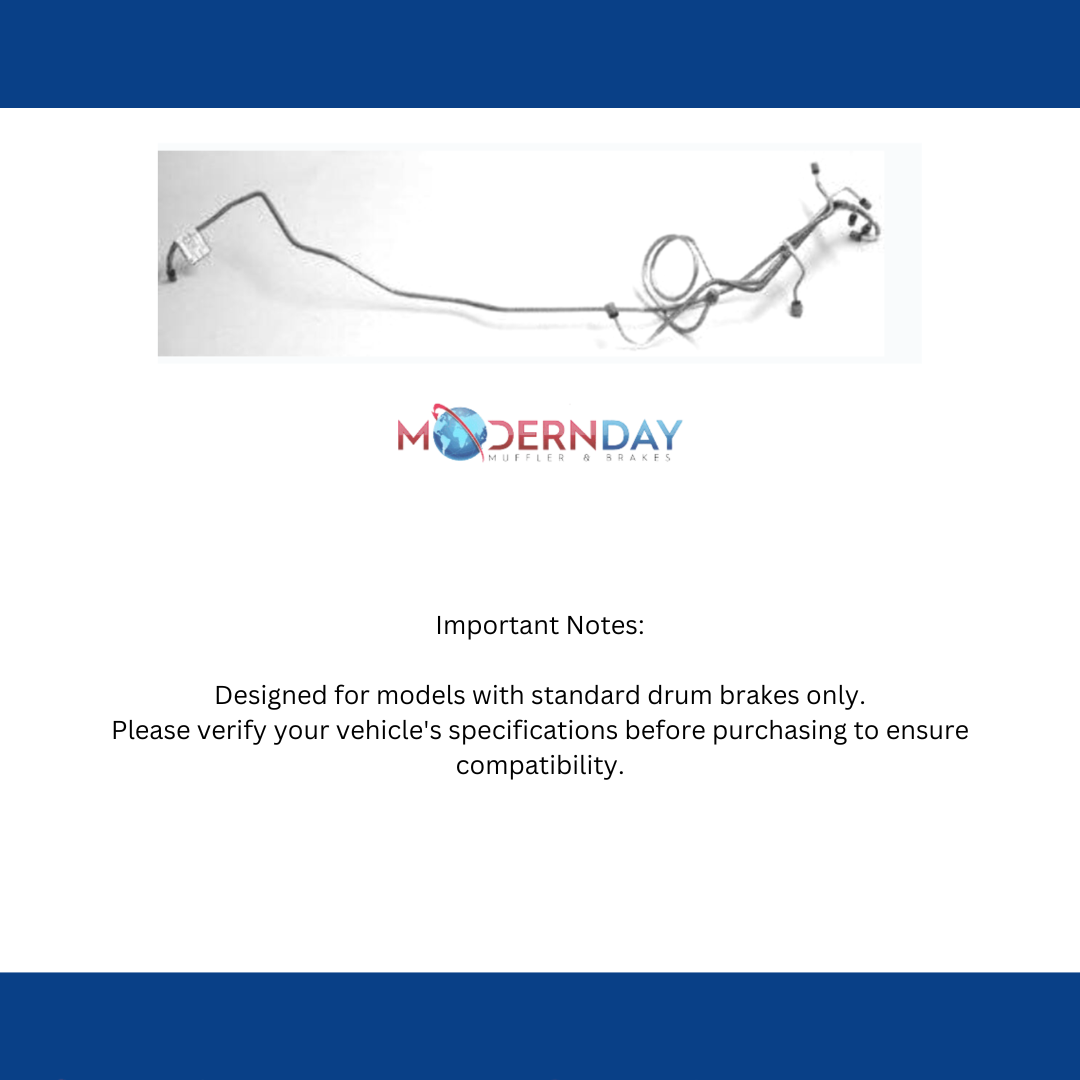 Fits 1968 Chevrolet Chevelle Front Brake Line Set FBL711