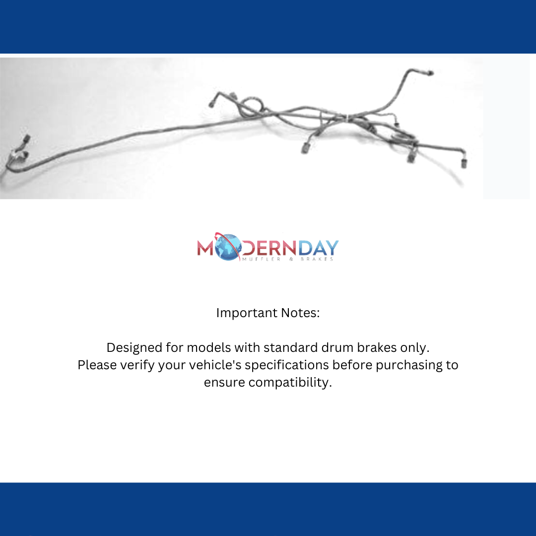 Fits 1969 - 1972 Chevrolet Chevelle Front Brake Line Set FBL717