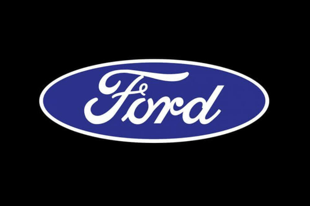 Original Fender Gripper Fender Cover Ford Blue Oval Logo - FG2101