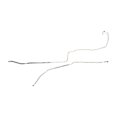 1968 Chevrolet Camaro Intermediate Brake Line Stainless - FIN6802SS
