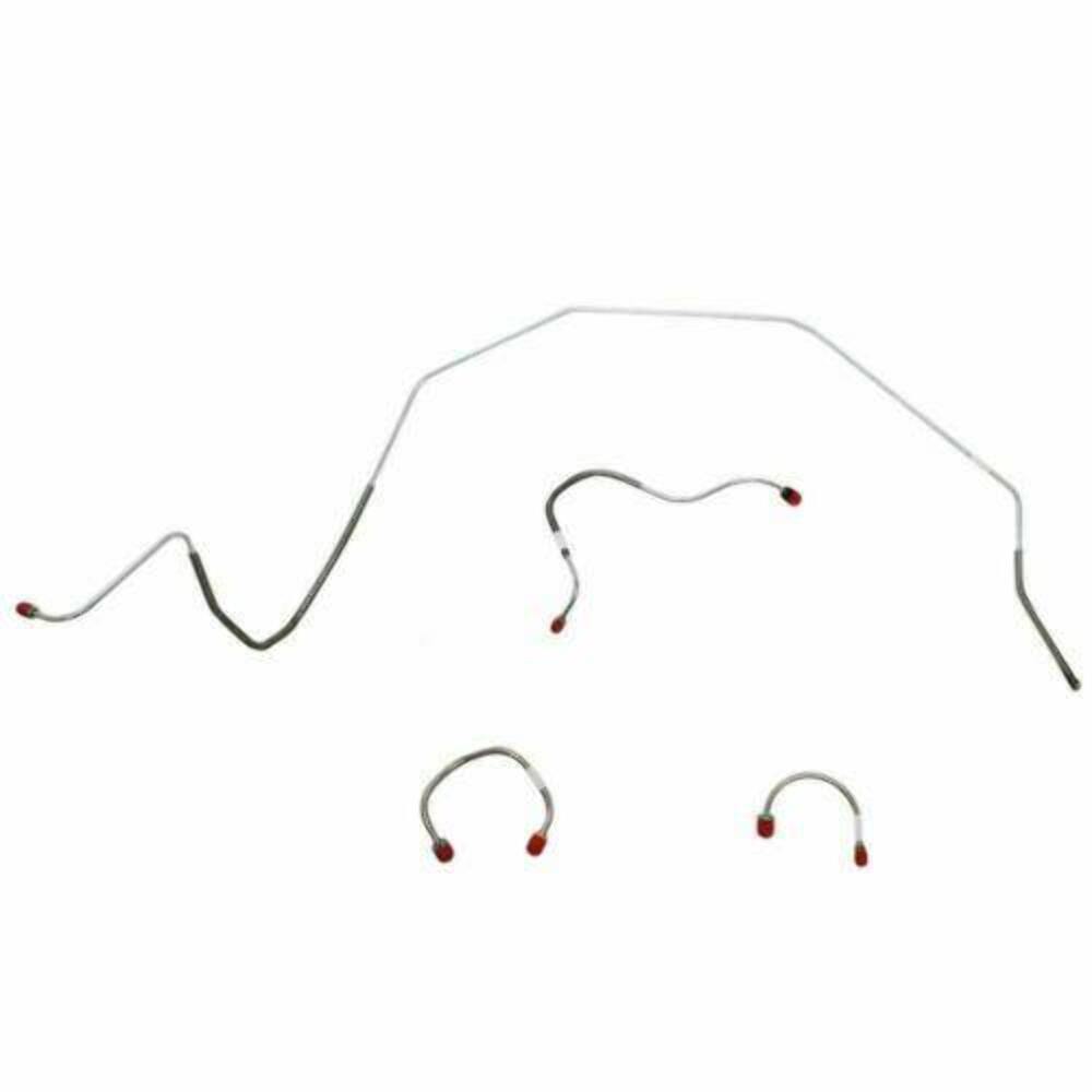 1967-68 Chevrolet Camaro Front Brake Line Kit Standard Brakes - FKT6701SS - Front Lines Car Part People