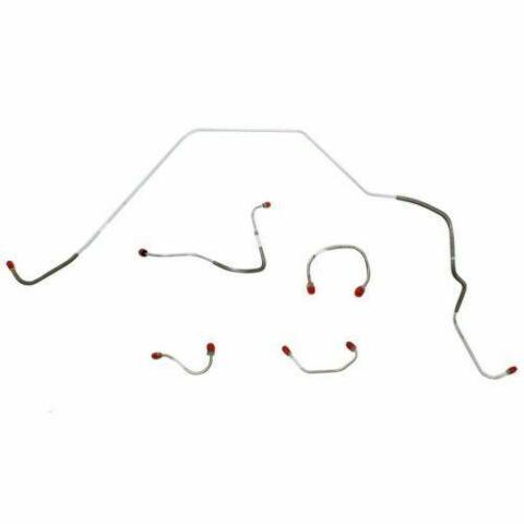 1967-68 Chevrolet Camaro Front Brake Line Kit Manual Disc Brakes - FKT6705SS