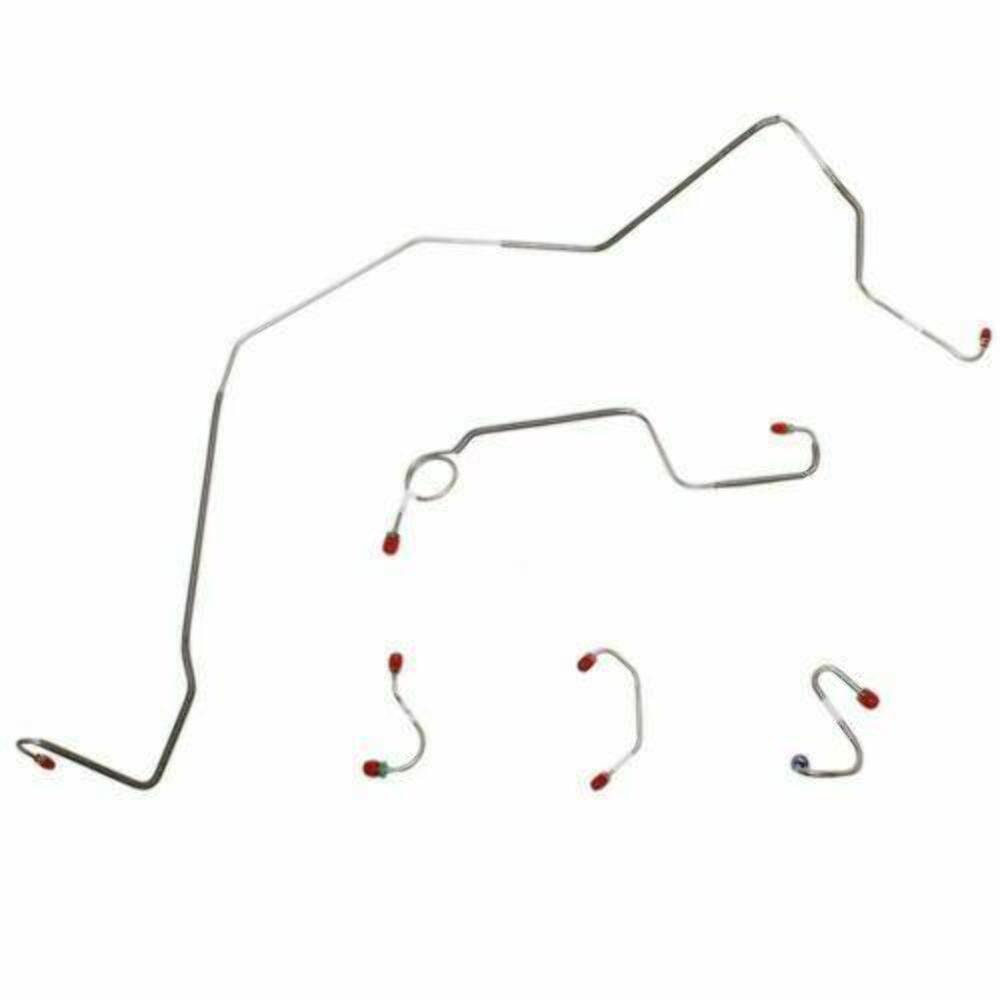 1967-68 Pontiac Firebird Front Brake Line Kit Power Disc Brakes - FKT6808OM