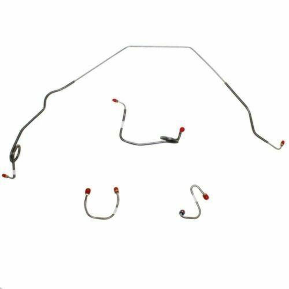 1969 Pontiac Firebird Front Brake Line Kit Standard Drum Brakes - FKT6902OM