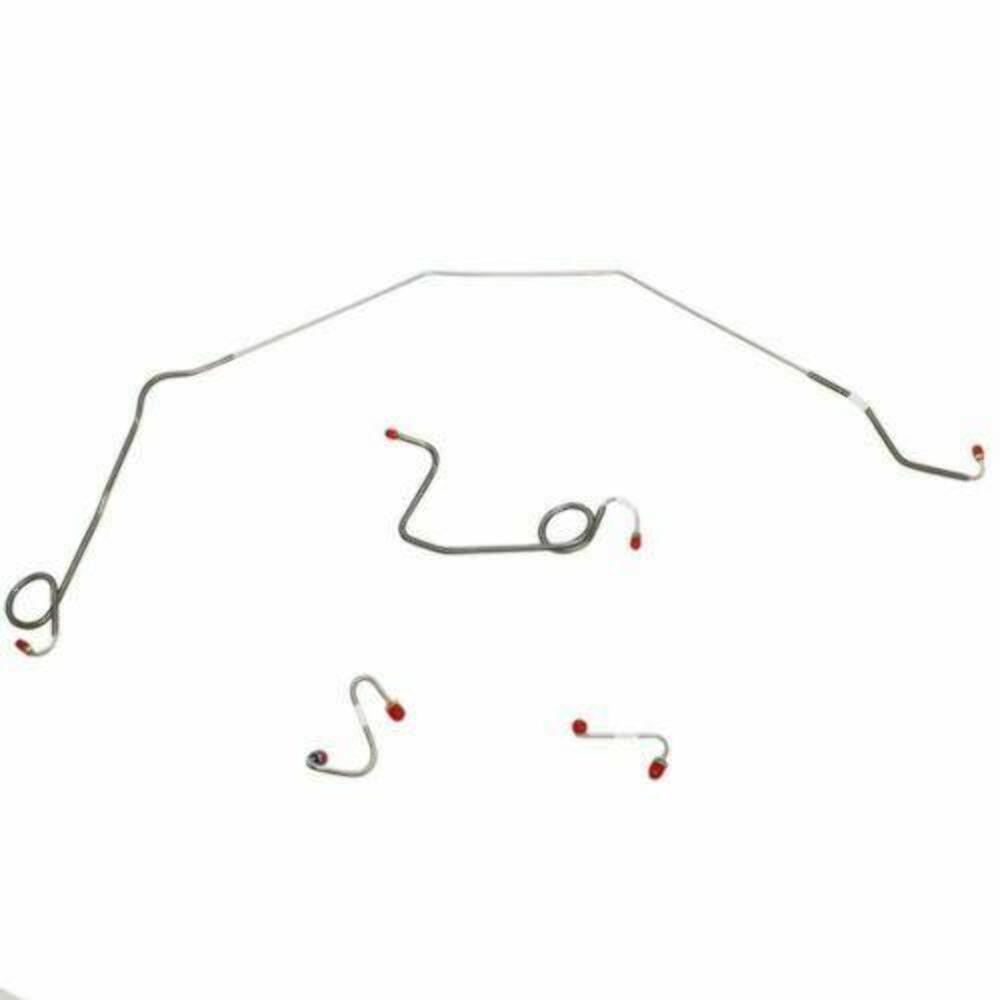 1969 Pontiac Firebird Front Brake Line Kit Power Drum Brakes - FKT6904OM