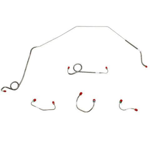 1969 Chevrolet Camaro Front Brake Line Kit Power Disc Brakes - FKT6905OM