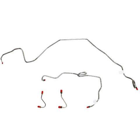 For Pontiac Firebird 1984-1985 Front Brake Line Kit 6cyl 2.5L 4pcs-FKT8401OM-CPP