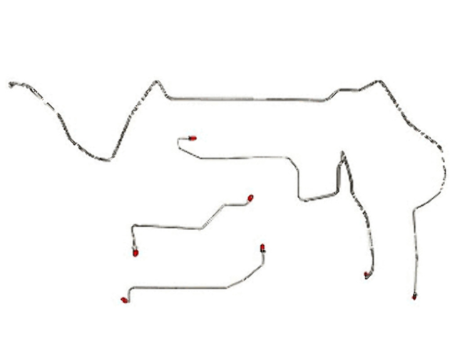 98-02 Chevy Camaro Front Brake Line Kit Stainless Steel FKT9801SS