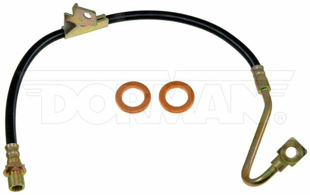 00-05 Blazer/Jimmy w/ZR2/High Wider Right Front Brake Hose-Rubber FLH381343 - Brake Hoses Car Part People