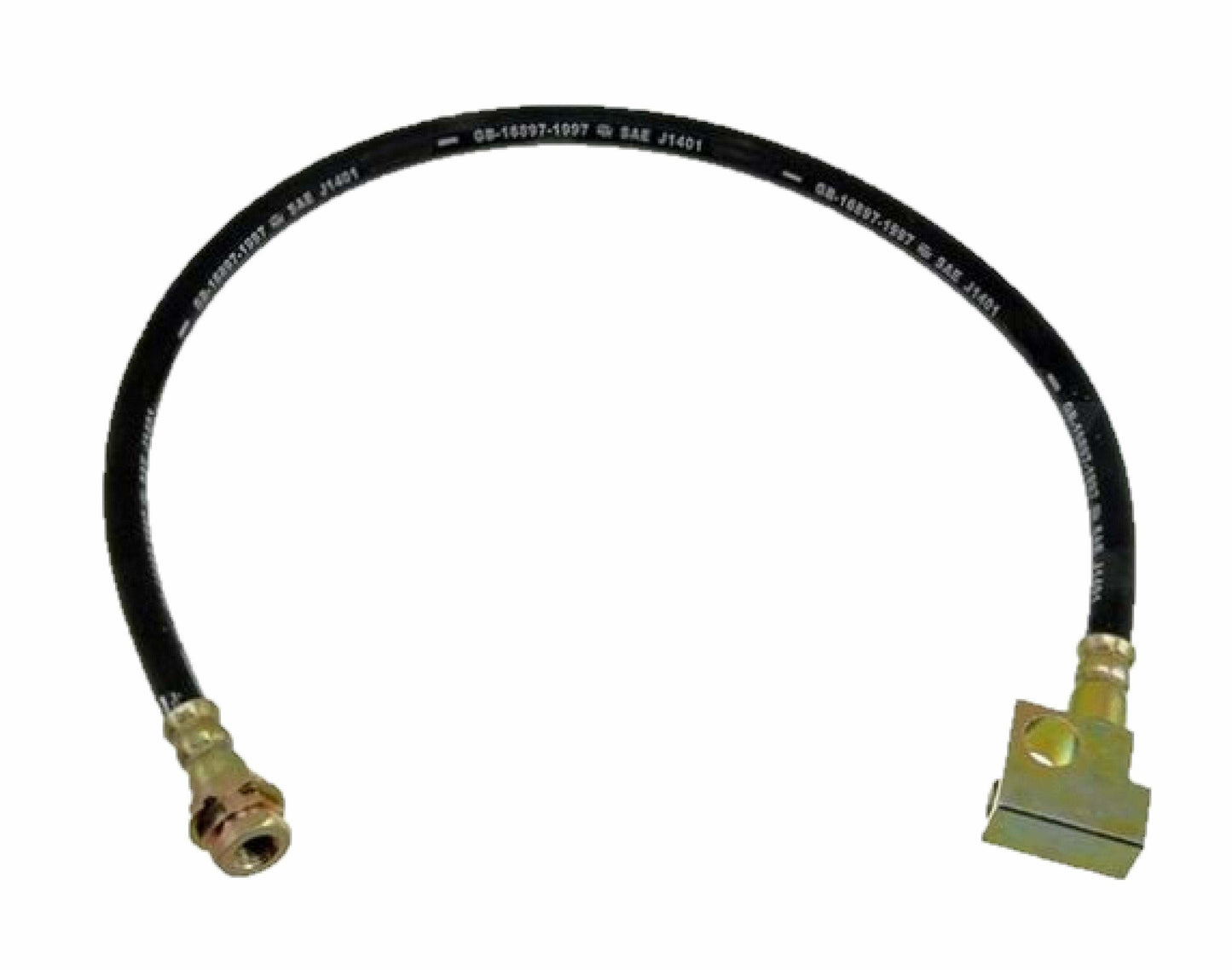 97-01 Dodge Ram Rear Drop Brake Hose w/o Load Sensing Valve-Drum FLH38576