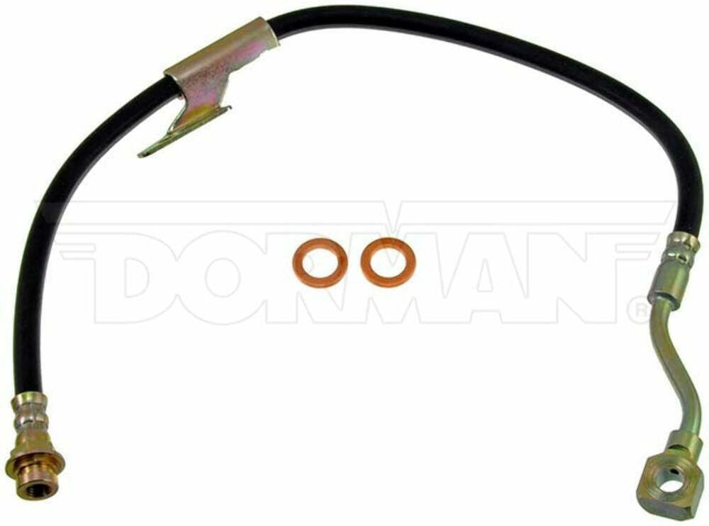 88-00 GM C1500, C2500, C3500 w/ Gas Engine, Left Front Brake Hose FLH38620