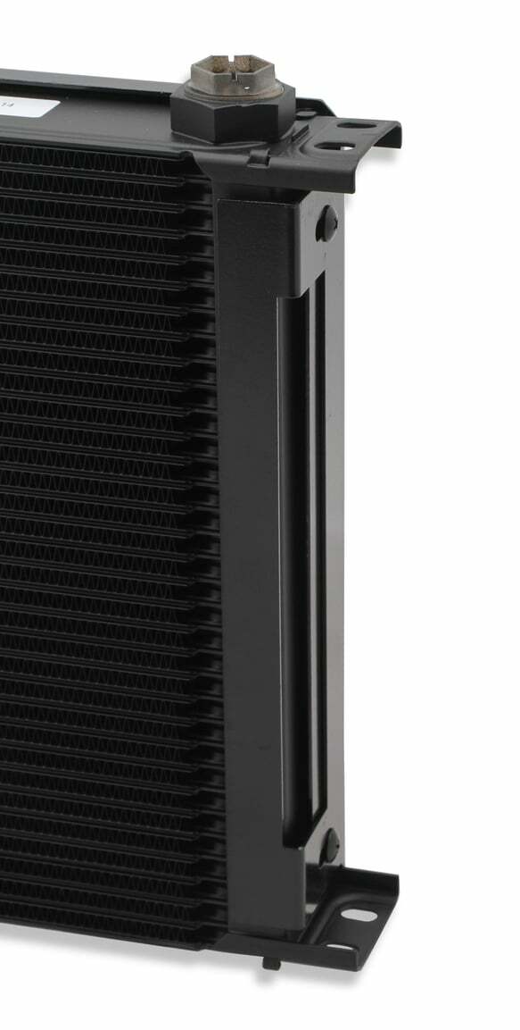 Earls UltraPro OilCooler w/Fan 34Row WideCooler10 O-Ring BossFemalePort FP434ERL