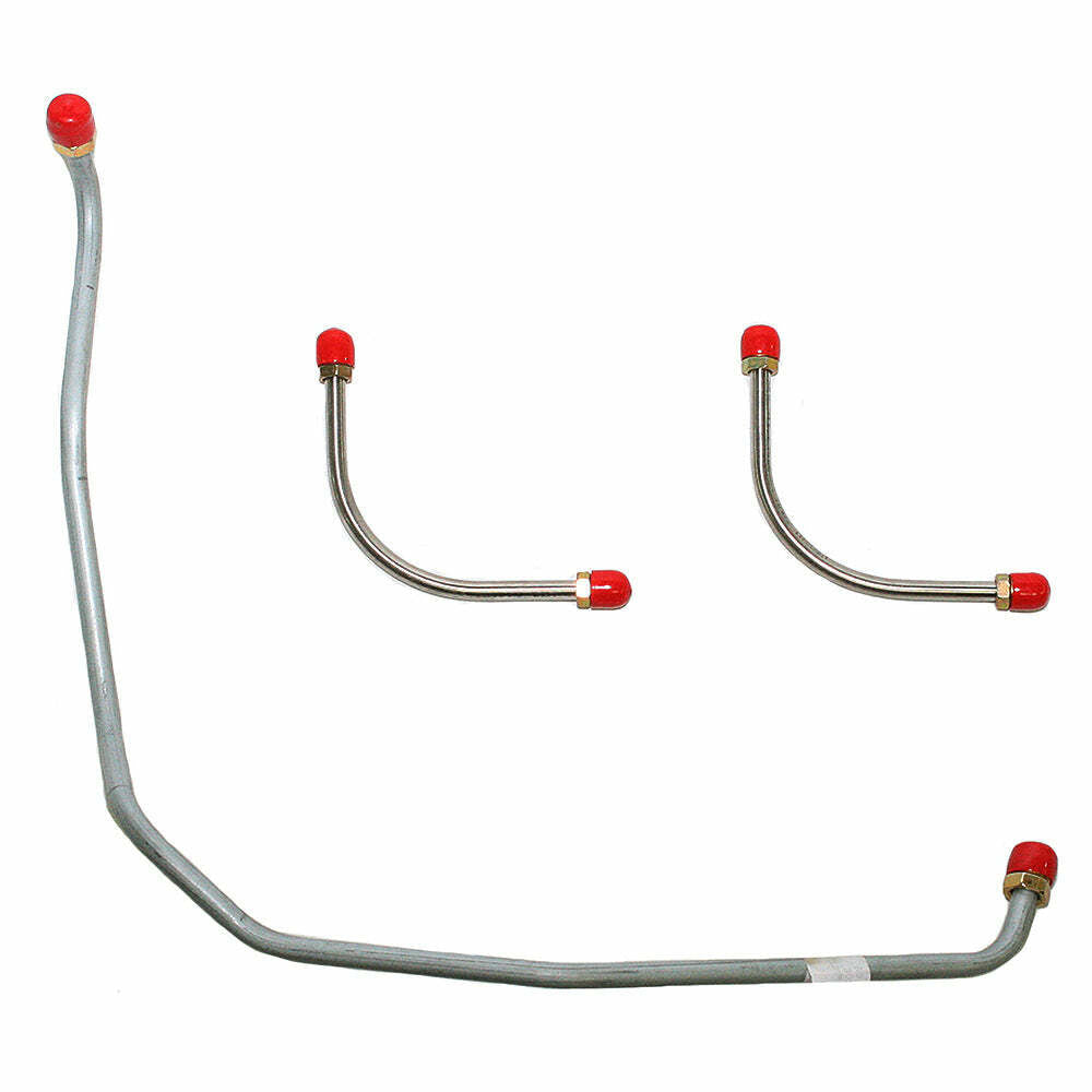 1969-72 Chevrolet Camaro Pump to Carb Fuel Line 3 Line Kit - FPC69ZZOM - Pre-Bent Fuel Lines Car Part People