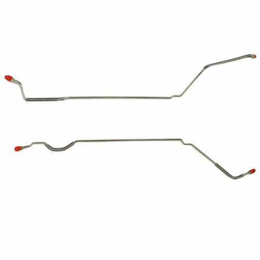 1968 Pontiac Firebird Rear Axle Lines 2 Piece Steel - FRA6803OM - Rear Lines Car Part People