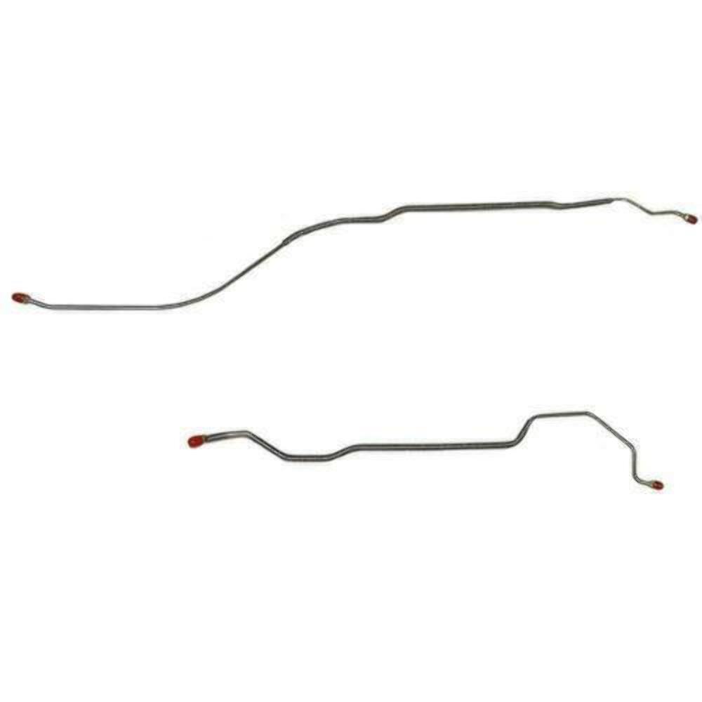 1968 Chevrolet Camaro Rear Axle Lines with Multi-Leaf Rear Spring - FRA6805SS - Rear Lines Car Part People