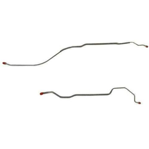 1968 Chevrolet Camaro Rear Axle Lines with Multi-Leaf Rear Spring - FRA6805SS