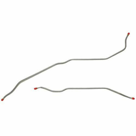 1970-75 Chevrolet Camaro Rear Axle Lines Rear Axle Set Stainless - FRA7002SS - Rear Lines Car Part People