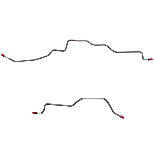 For Pontiac Firebird 1998-2002 Rear Axle Brake Lines Rear-FRA9801SS-CPP