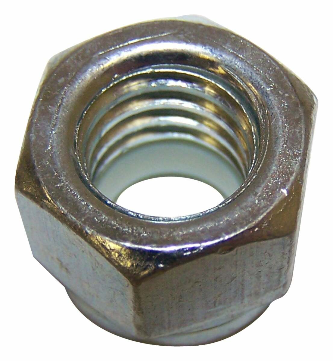 Vintage - Metal Silver Nylon Lock Nut - G9416532
