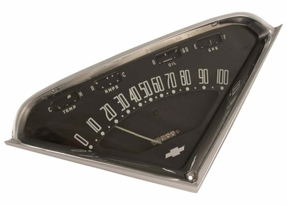 Fits 1959 Chevrolet 3B; Complete Gauge Assembly GCA5900