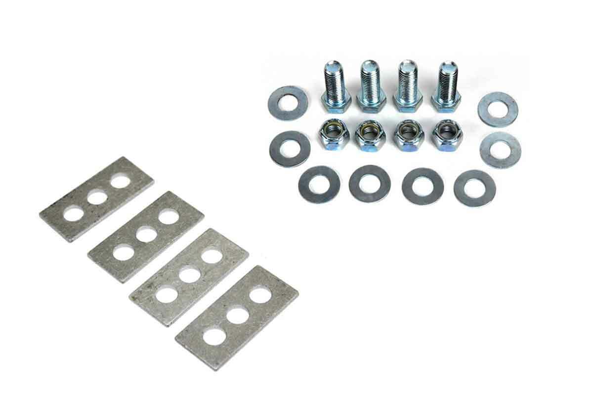 Transmission Crossmember Hardware Kit with Shims GF-RC-A-BOLTKIT