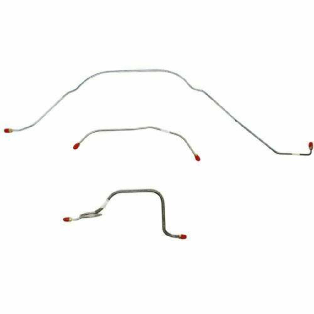 1960 Ford Galaxie Front Brake Line Kit Steel - GKT6001OM