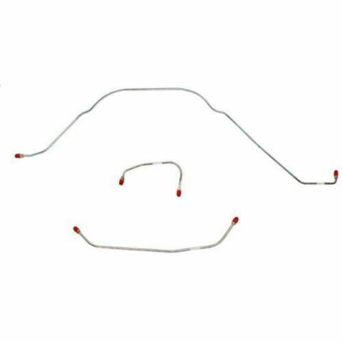 1963-64 Ford Galaxie Front Brake Line Kit Standard Brakes - GKT6301OM