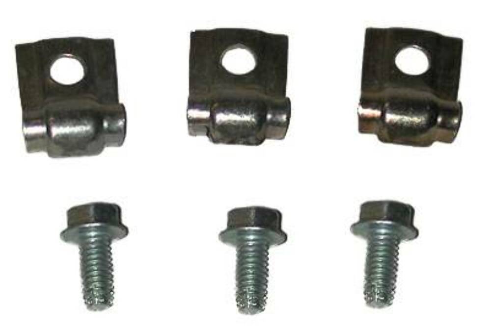 Fits 1958 - 1964 Chevrolet Full Size Long Gas Line Clip and Bolt Set GLC400