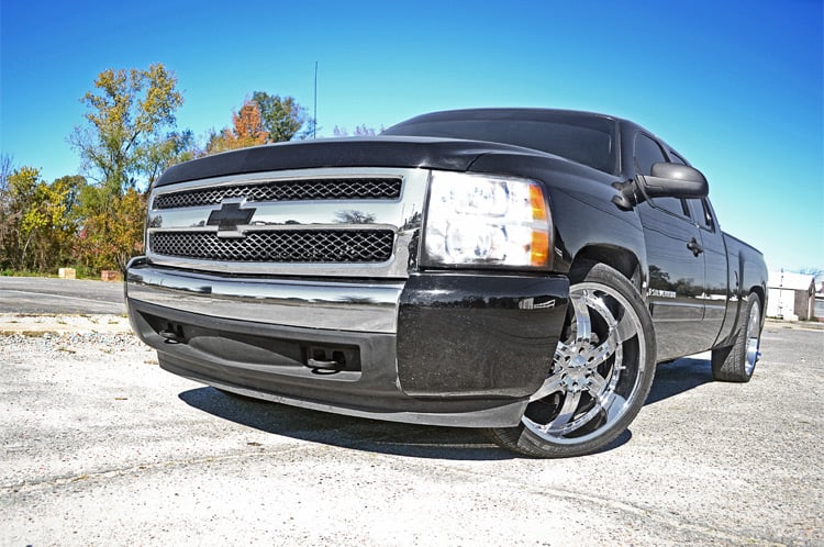 2007-2014 Chevrolet Silverado 1500 Lowering Kit - Knuckle - 2 inchFR - 4 inchRR - Chevy/GMC 1500 (07-14) - 721.2