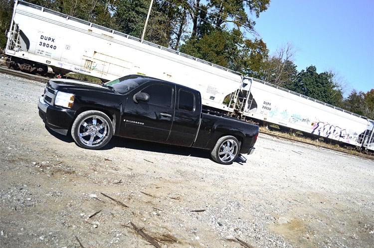 2007-2014 Chevrolet Silverado 1500 Lowering Kit - Knuckle - 2 inchFR - 4 inchRR - Chevy/GMC 1500 (07-14) - 721.2