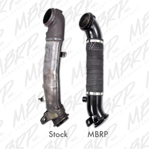 Fits 2011-2015 Chevrolet Silverado 3500 HD 3in. Turbo Down Pipe - GM8427