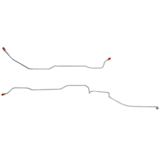 1949 - 1951 Ford Full-Size Rear Axle Lines Stainless Steel - GRA4901SS