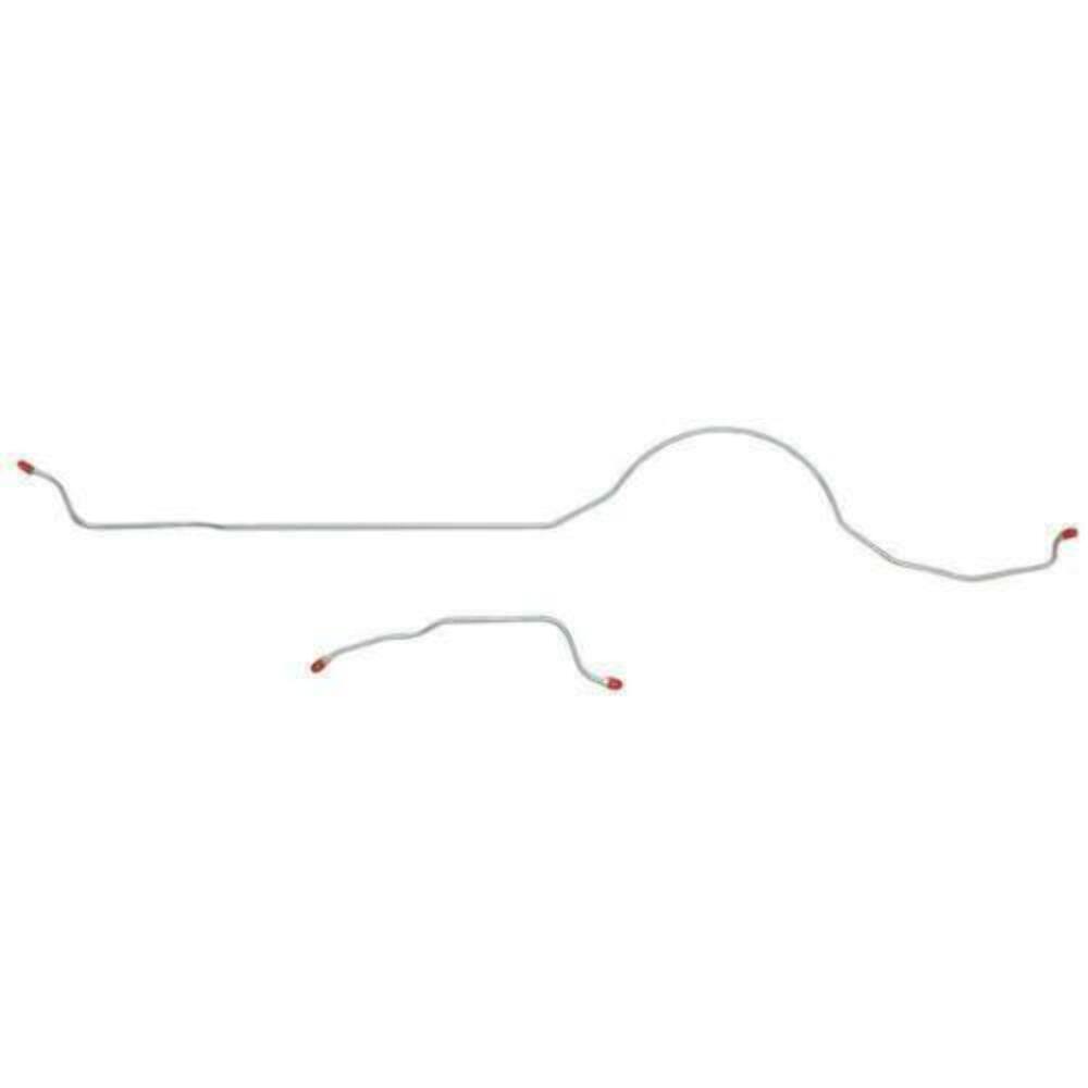 1961-62 Ford Galaxie Rear Axle Lines 2 Set Stainless - GRA6101SS - Rear Lines Car Part People