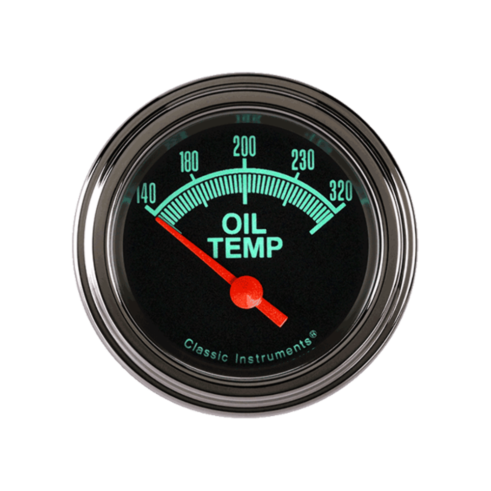 G-Stock 2 1/8" Oil Temperature Gauge GS28SLF
