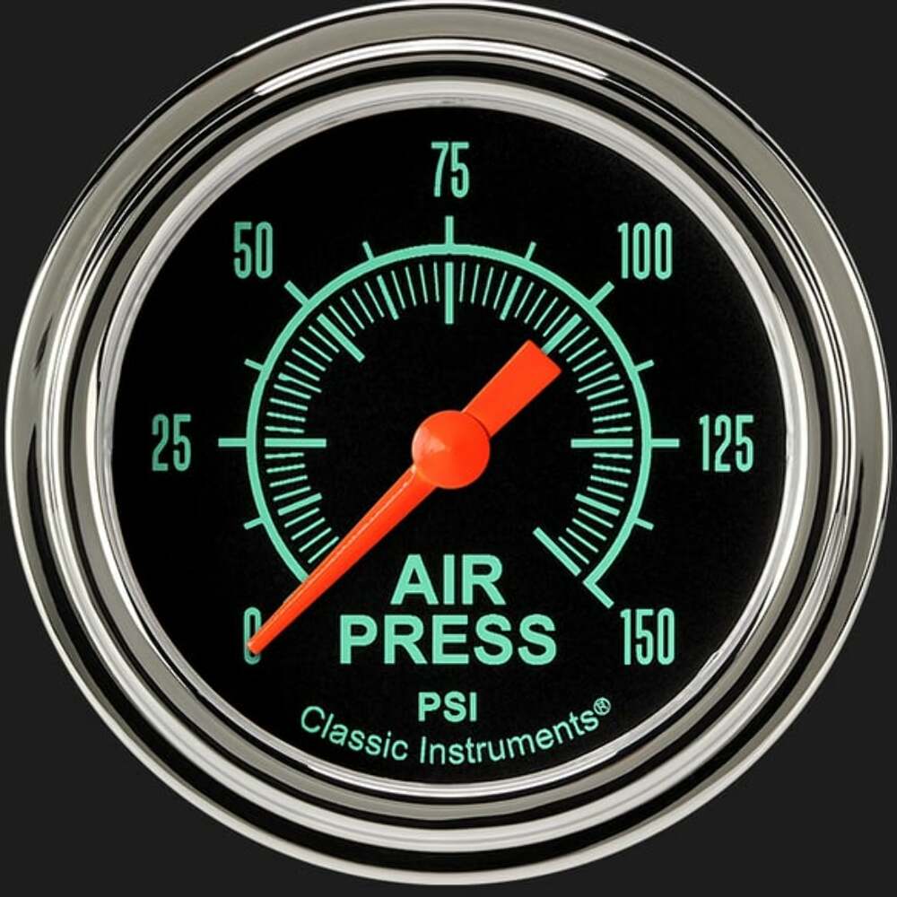 G/Stock 2 5/8" Air Pressure Gauge GS318SLF