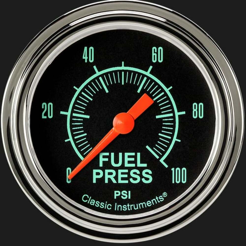 G/Stock 2 5/8" Fuel Pressure Gauge, 100 psi GS346SLF