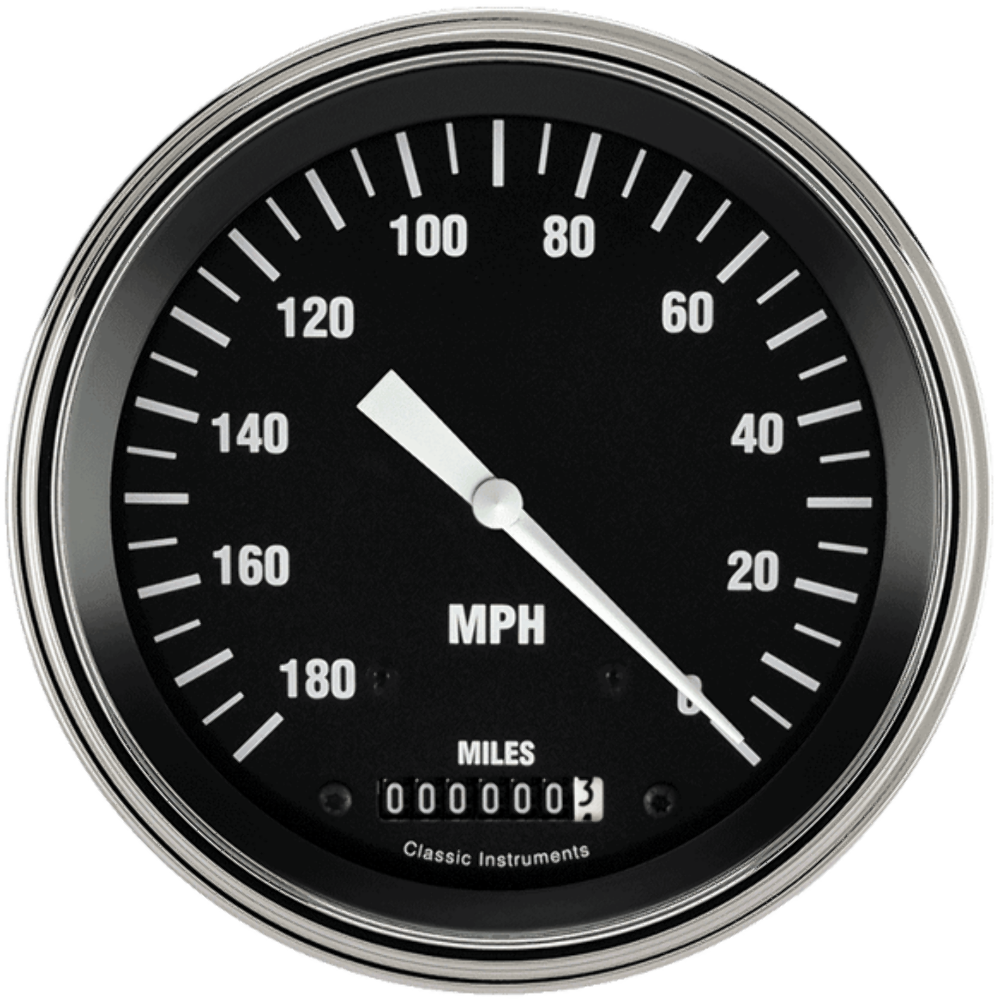 Hot Rod 4 5/8" Speedometer HC56SLF