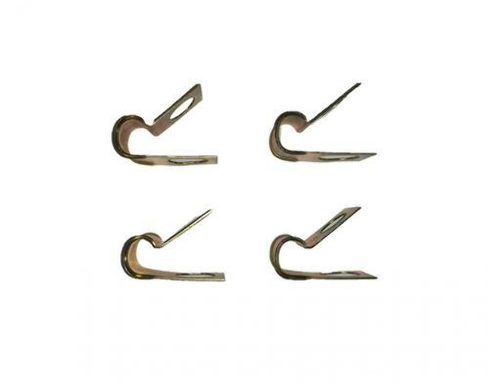 1970 Pontiac GTO Fuel Clips Fuel Line w/o Emission Control Clip Kit 46 - HCK0046