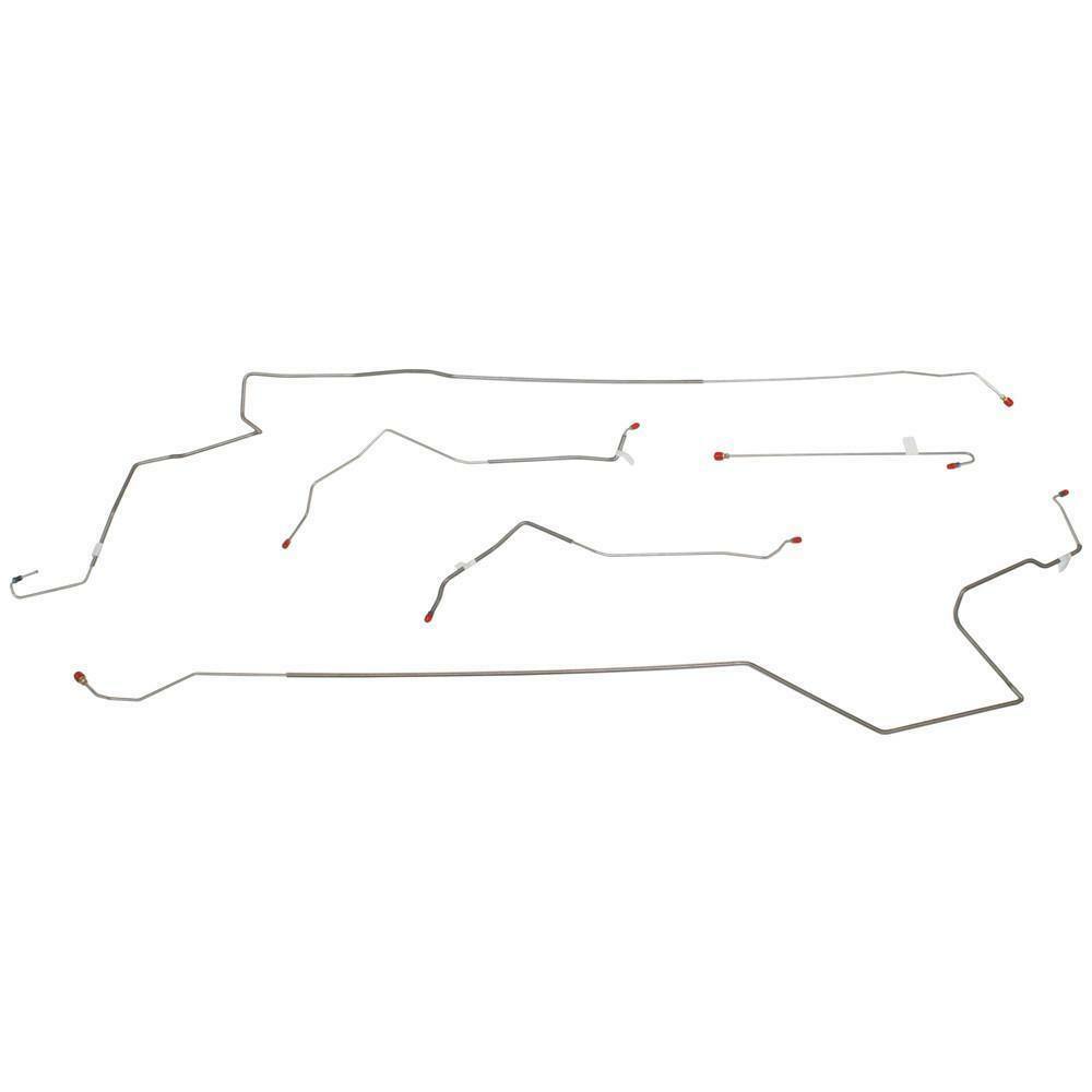 Fine Lines HIN0101OM Intermediate Brake Line Fits 2001 - 2006 Santa Fe Non-ABS