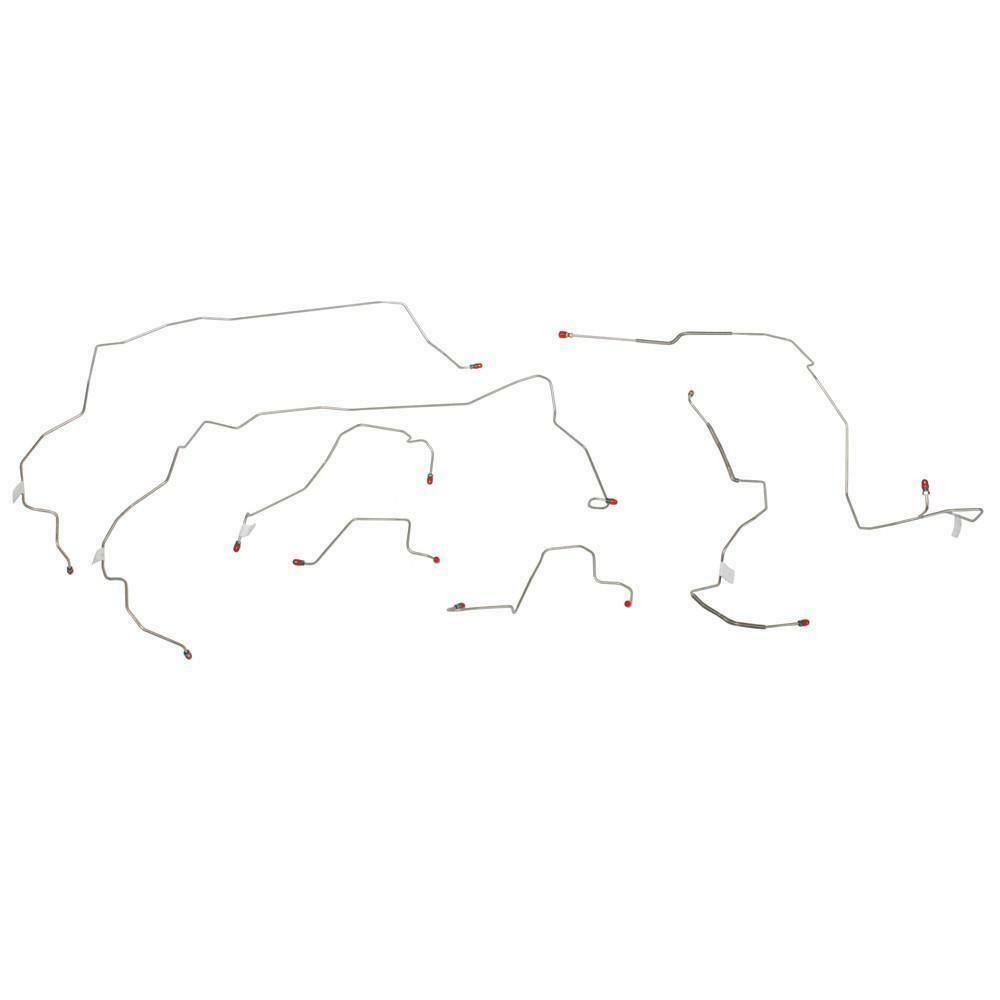 Front Brake Line Kit For 05-06 Honda Insight Stainless Fine Lines - Front Lines Car Part People