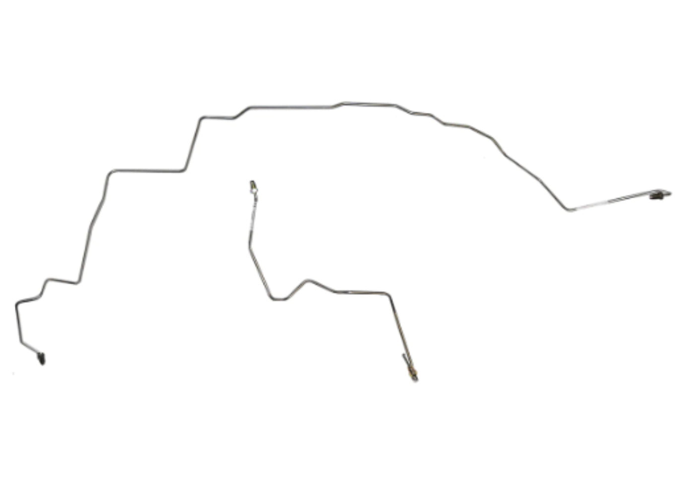 2001 - 2006 Hyundai Santa Fe Front Brake Line Kit Stainless - HKT0101SS