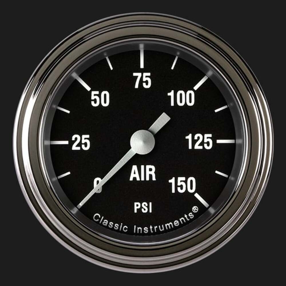 Hot Rod 2 1/8" Air Pressure Gauge HR118SLF