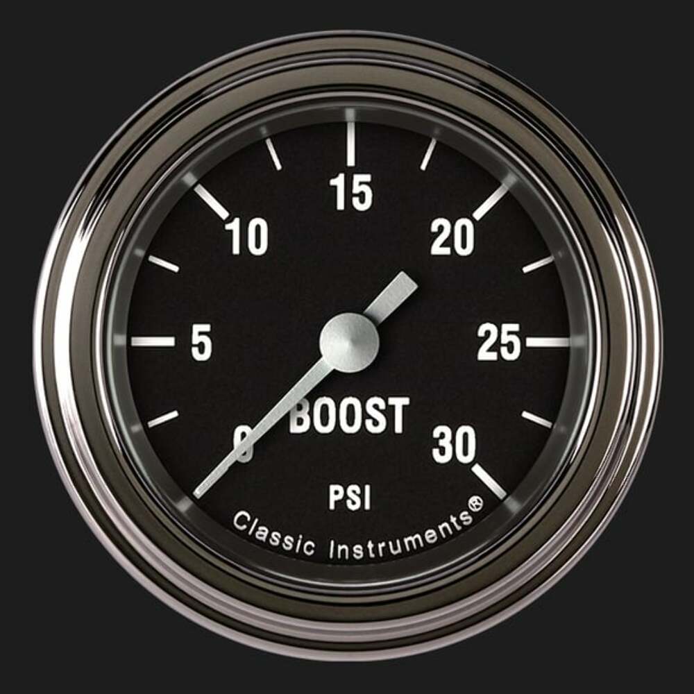 Hot Rod 2 1/8" Boost Gauge, 30 psi HR142SLF