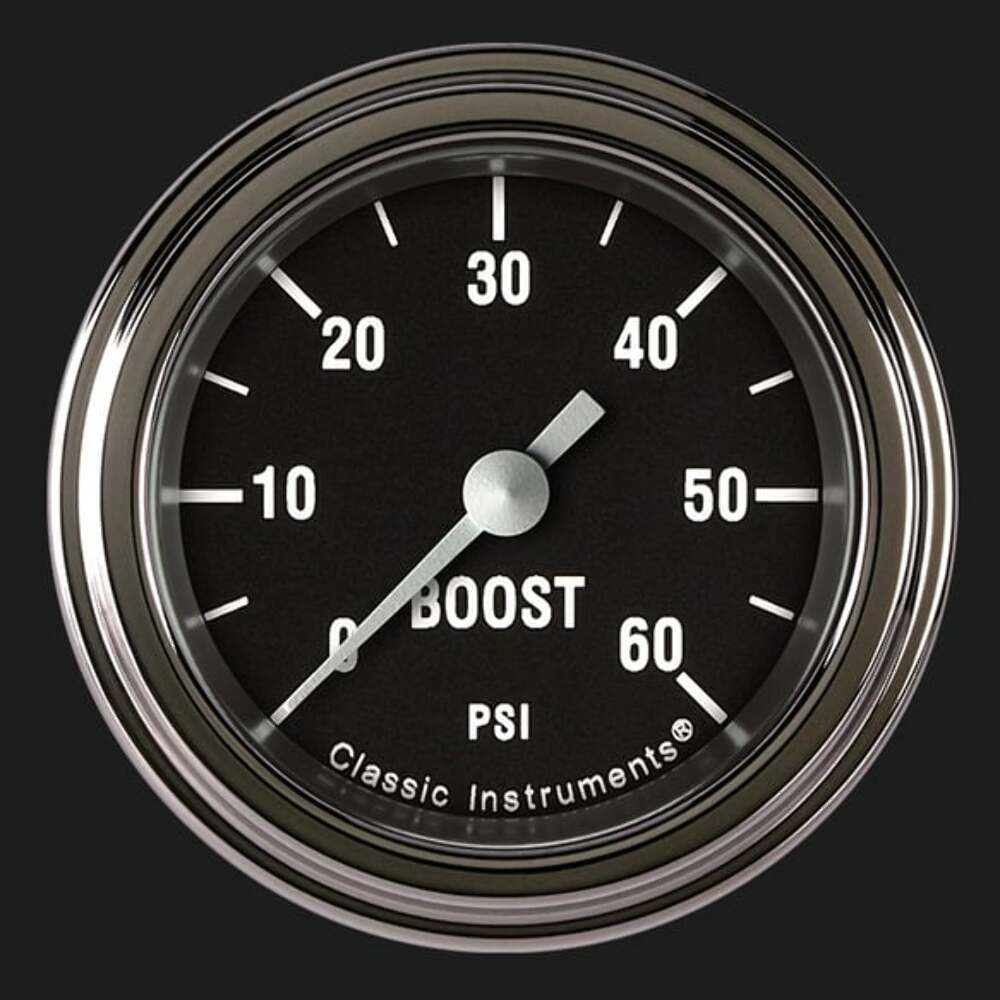 Hot Rod 2 1/8" Boost Gauge, 60 psi HR143SLF