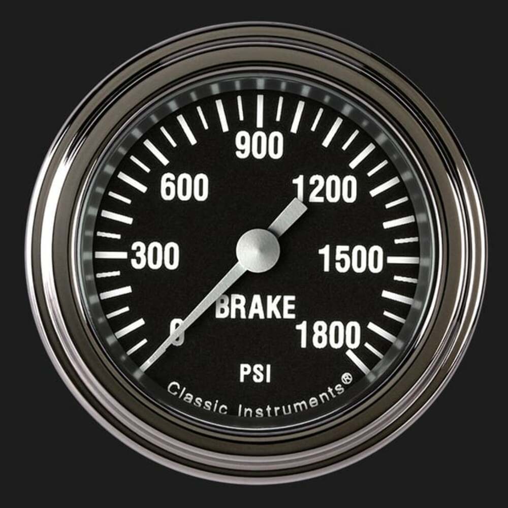 Hot Rod 2 1/8" Brake Pressure Gauge HR167SLF